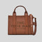 Marc Jacobs Leather The Tote Small Traveler Tote Bag Argan Oil RS-H009L01SP21