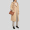 Marc Jacobs Leather The Tote Small Traveler Tote Bag Argan Oil RS-H009L01SP21