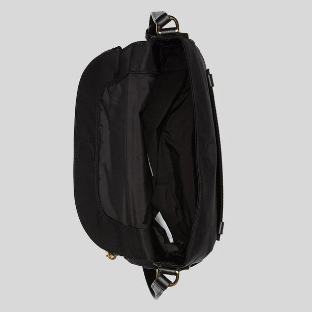 Marc Jacobs Preppy Nylon Mini Natasha Crossbody Bag Black RS-M0012909