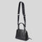 MARC JACOBS Small Leather Dome Satchel Crossbody Bag Black RS-4S4HSC003H02