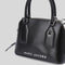 MARC JACOBS Small Leather Dome Satchel Crossbody Bag Black RS-4S4HSC003H02