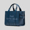Marc Jacobs The Leather Small Tote Bag Traveler Tote Blue Sea RS-H009L01SP21