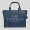 MARC JACOBS The Leather Medium Tote Bag Blue Sea RS-H004L01PF21