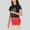 Marc Jacobs Leather The Tote Mini Traveler Tote Bag True Red RS-H009L01SP21