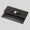 Ferragamo Vara Bow Calf Leather Small Card Holder Black RS-683522
