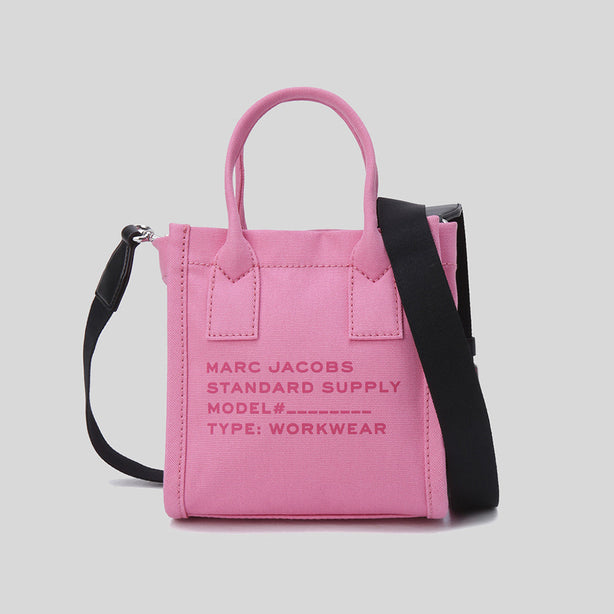 ★可愛い★MARC JACOBS Canvas Standard Supply Small Tote MARC JACOBS Canvas Standard Supply Small Tote Candy Pink RS