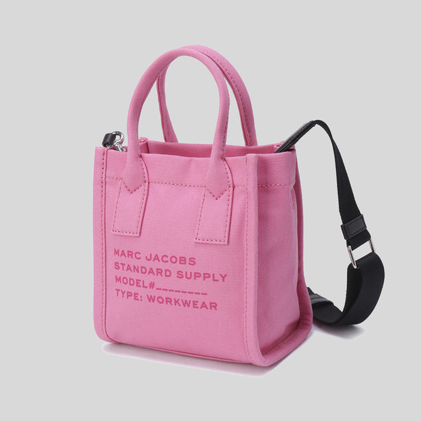 ★可愛い★MARC JACOBS Canvas Standard Supply Small Tote MARC JACOBS Canvas Standard Supply Small Tote Candy Pink RS