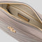 TORY BURCH Kira Chevron Camera Bag Gray Heron RB-90450