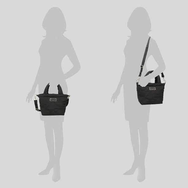 Marc Jacobs Quilted Nylon Mini Tote Black RS-M0016681