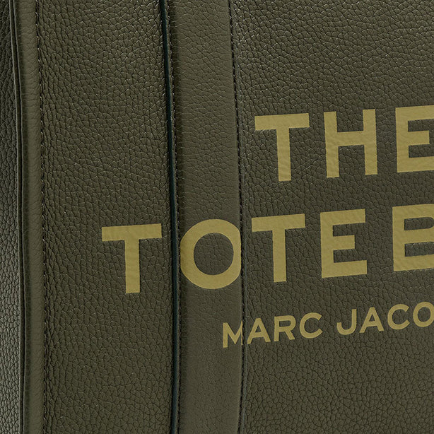MARC JACOBS The Leather Medium Tote Bag Forest RS-H004L01PF21