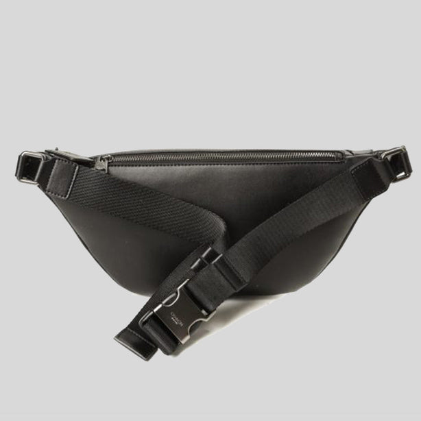 Coach Warren Belt Bag In Signature Canvas Charcoal Black RS-F78777