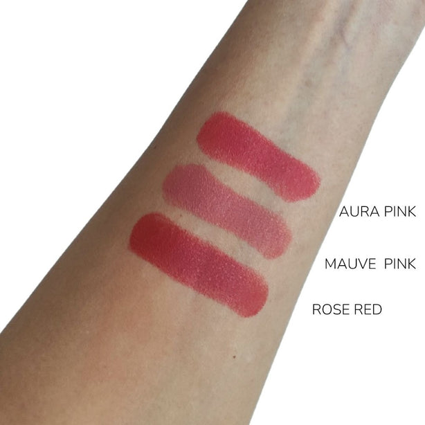 Suiinaturals Triple Natural  Lipstick Set A
