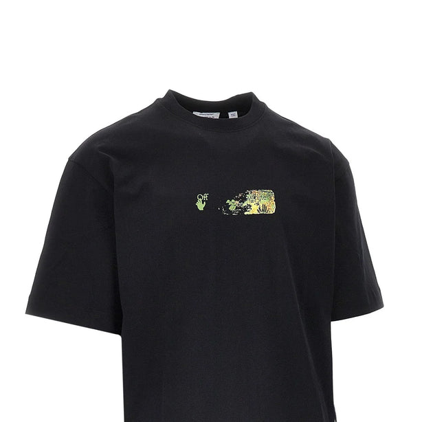 OFF WHITE Motion Arrow Skate' jersey T-shirt
