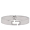Marc Jacobs The J Marc Crystal Bangle Bracelet in Crystal/ Silver J103MT2RE22