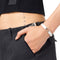 Marc Jacobs The J Marc Crystal Bangle Bracelet in Crystal/ Silver J103MT2RE22