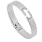Marc Jacobs The J Marc Crystal Bangle Bracelet in Crystal/ Silver J103MT2RE22