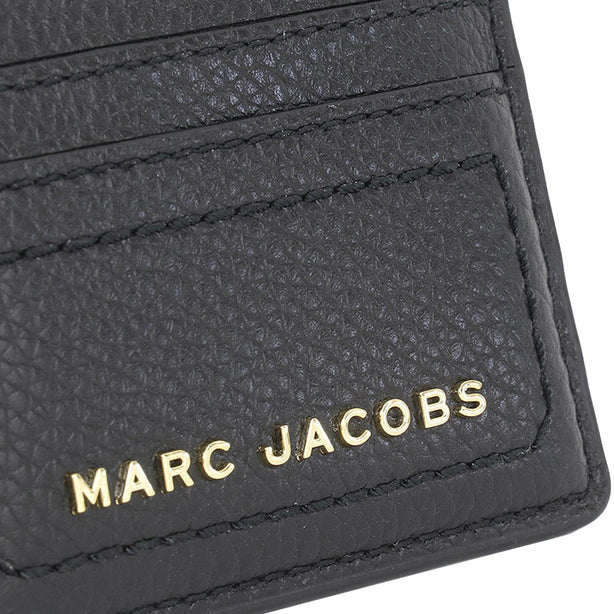 Marc Jacobs The Groove Leather Card Case In Black S102L01FA21