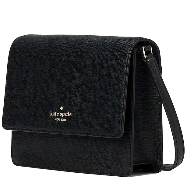Kate Spade Kristi Flap Crossbody Bag in Black kb430