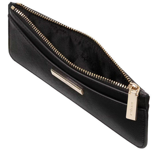 Kate Spade Kenzie Boxed Large Slim Cardholder in Black KK042