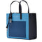 Marc Jacobs Mini Grind Colorblock Leather Tote Bag in Blue Heaven Multi M0016132