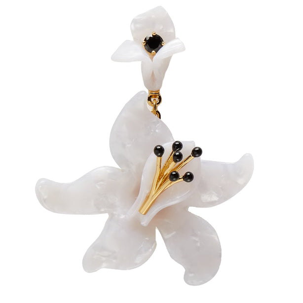 Kate Spade Brighten Up Statement Earrings in White/ Multi KH505