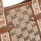 Michael Kors Maeve Logo Small Convertible Tote Bag in Beige/ Ebony 30S3S5VT1J