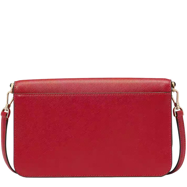 Kate Spade Madison Flap Convertible Crossbody Bag in Candied Cherry kc430