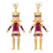 Kate Spade Oh What Fun Nutcracker Earrings in Red Multi KK023