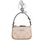 Coach Mini Nolita Bag Charm In Signature Canvas in Sand/ Taupe CX067