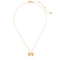 Kate Spade Wrapped In A Bow Mini Pendant Necklace in Clear/ Gold KJ974