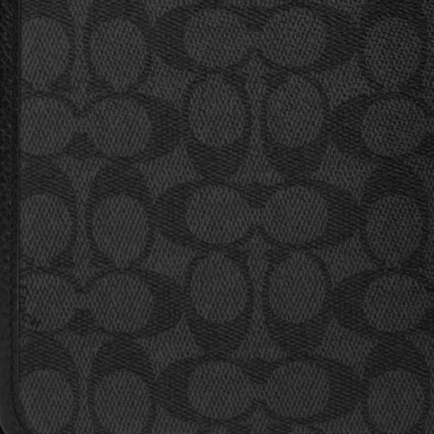 Coach Sullivan Pack Bag In Signature Canvas in Charcoal/ Black CZ397