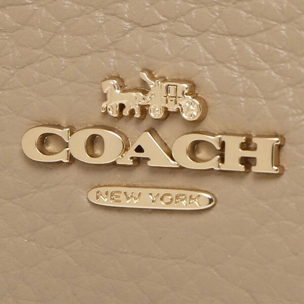 Coach Zip Card Case In Colorblock in Chalk Multi C1886