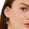 Kate Spade Heartful Hoops Earrings in Gold/ Silver kg151