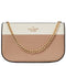 Kate Spade Madison Lilly Pochette Bag in Toasted Hazelnut Multi KI374