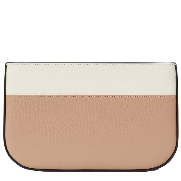 Kate Spade Madison Lilly Pochette Bag in Toasted Hazelnut Multi KI374