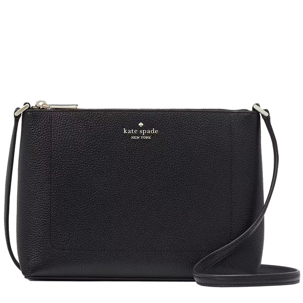 Kate Spade Leila Medium Crossbody Bag in Black KG464