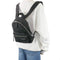 Marc Jacobs Nylon Jumbled Logo Workwear Small Backpack Bag in Black 4S4HBP002H02