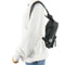 Marc Jacobs Nylon Jumbled Logo Workwear Small Backpack Bag in Black 4S4HBP002H02
