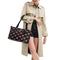 Coach Gallery Tote Bag With Heart Bolt Print in Black Multi CW434