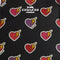 Coach Gallery Tote Bag With Heart Bolt Print in Black Multi CW434