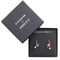 Coach X Observed By Us Mismatch Star And Mushroom Huggie Earrings in Gold/ Multi CV260