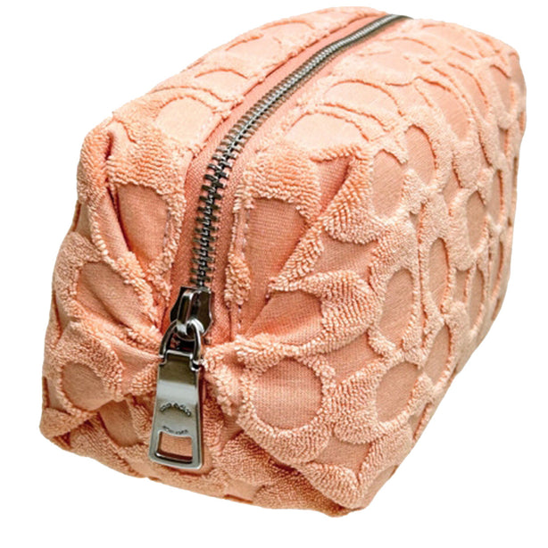Coach Cosmetic Case In Signature Terry in Faded Blush CU178