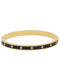 Kate Spade Spot the Spade Enamel Hinged Bangle Bracelet in Black KJ727
