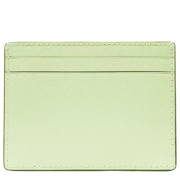Kate Spade Madison Small Slim Card Holder in Matcha Latte KI368