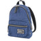 Marc Jacobs Nylon Jumbled Logo Workwear Small Backpack Bag in Azure Blue 4S4HBP002H02