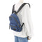 Marc Jacobs Nylon Jumbled Logo Workwear Small Backpack Bag in Azure Blue 4S4HBP002H02