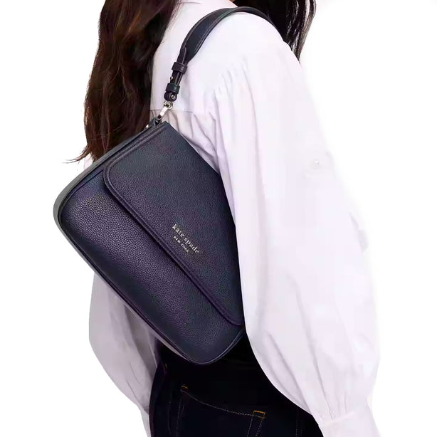 Kate Spade Hudson Medium Convertible Shoulder Bag in Blazer Blue k6577