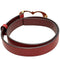 Coach Signature Buckle Belt, 25 Mm in 1941 Red/ Gold C1725 (L)