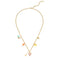 Coach X Observed By Us Strawberry Heart Charm Necklace in Gold/ Multi CV263