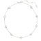 Kate Spade Spot The Spade Metal Scatter Necklace in Silver KH268